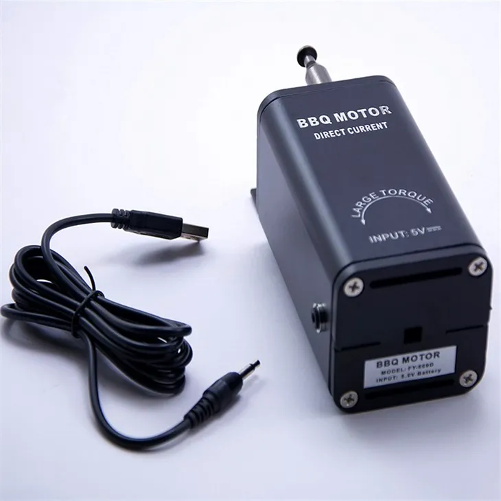 BBQEXPERT kvaliteeditagatud DIY Braai röstimismootor 5 V Voor Rotisserie röstimismootor FD609D