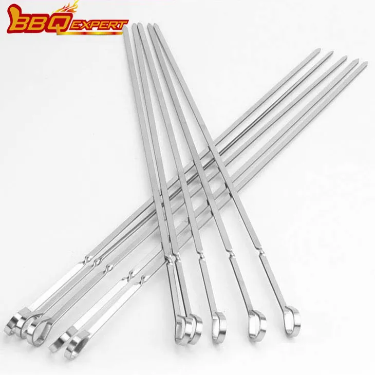 Roostevabast terasest grillvardade paksendamiseks mõeldud lamedad grillvardad